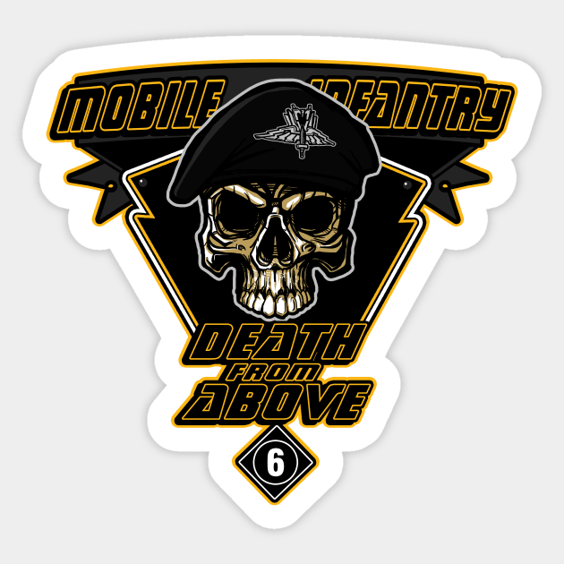 Death From Above Sticker by AndreusD